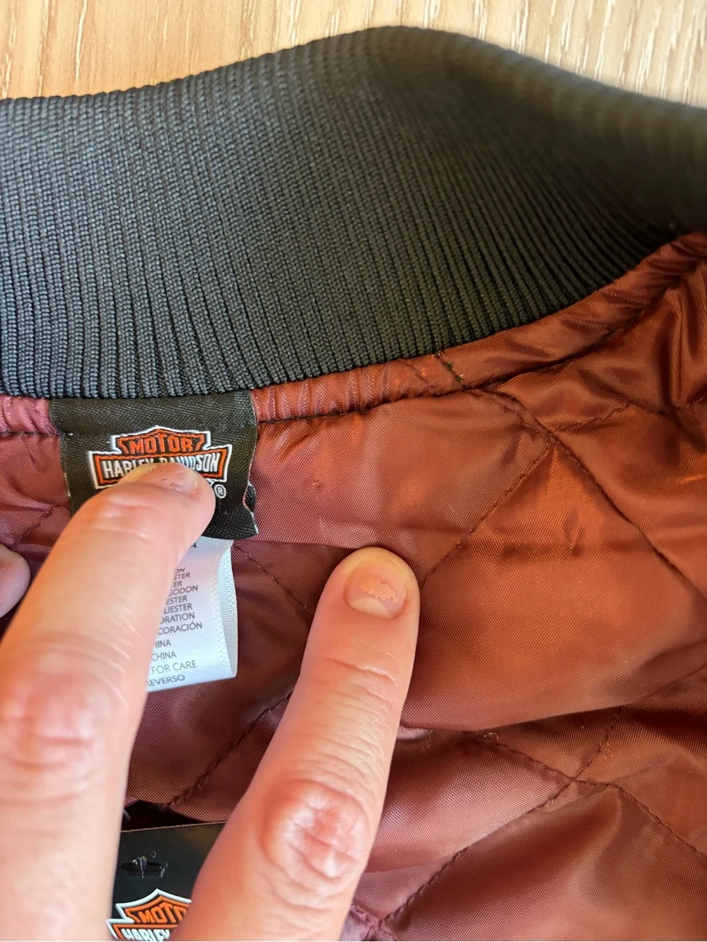 NWT Harley Davidson 4T 5T Bomber Jacket 120th Anniversary *FLAWED SLEEVE* Kids